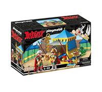 PLAYMOBIL Asterix 71015 Leader's Tent with Generals, Toy for Children Ages 5+