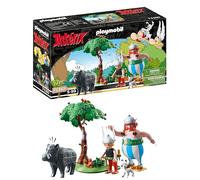 Playmobil Asterix 71160 Wild Boar Hunting, With Tilting Tree, Toy for Children Ages 5+