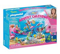 Playmobil Bathing Fun Magical Mermaids Advent Calendar Playset Multicolour