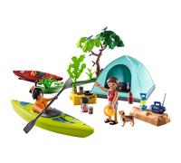 Playmobil Camping With Bonfire Construction Game Multicolor