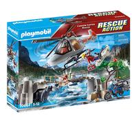 Playmobil Canyon Helicopter Rescue Figures and Vehicles New Toy 79pc 70663
