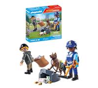 PLAYMOBIL 71731 Action Heroes Police Trace Search with Sniffer Dog