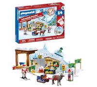 Playmobil | Christmas | Advent Calendar: At the North Pole | Christmas world in 24 days with Santa Claus, elves, reindeer and post office | For children aged 4 and up | 72226