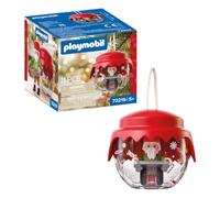 Playmobil | Christmas | Christmas Bauble: Baker | Festive bauble with Santa Claus and baking accessories | For children aged 4 and up | 72219