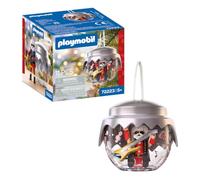 Playmobil | Christmas | Christmas Bauble: Rockstar | Festive bauble with rock’n’roll Santa Claus and guitar | For children aged 4 and up | 72223