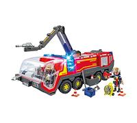 Playmobil City Action 5337 Airport Fire Engine with Lights and Sound, With Lights and Sound, For Children Ages 4+
