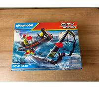 Playmobil City Action 70141 Sea Rescue 29 PC Set Brand New in Box