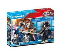 Playmobil City Action 70573 bicycle with Thief, Ages 4+