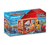 Playmobil City Action 70774 Container Manufacturer, for Children Ages 4+