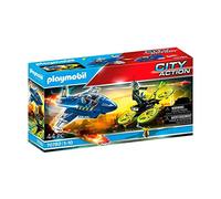 Playmobil Police Jet with Drone Playset