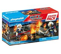 PLAYMOBIL City Action 70907 Starter Pack Fire Drill, Toy for Children Ages 4+