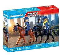 PLAYMOBIL City Action 71877 Police Officers On Horseback