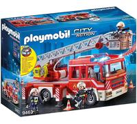 Playmobil City Action 9463 Fire Ladder Unit with lights, sounds and water pump,
