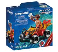 Playmobil City Action Beach Patrol Quad Playset