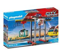 Playmobil City Action Cargo Crane with Container 70770