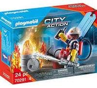 Playmobil City Action 70291 Fire Rescue Gift Set with Firefighter Incl. Gift Tag
