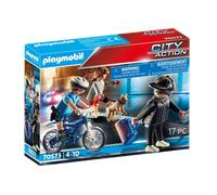 Playmobil City Action Police Bicycle With Thief