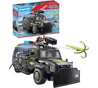 Playmobil City Action Tactical Police All-Terrain Vehicle with Light and Sound,