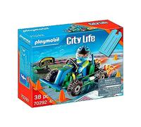 Playmobil City Life 70292 Go-Kart Racer Gift Set Incl. Gift Tag On The Box, for Ages 4+