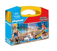 Playmobil - City Life 70528 Carrying Case Construction Site, for Children from 4 Years