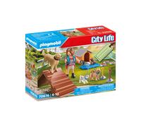 Playmobil 70676 City Life Dog Trainer with Training Course Gift Playset New