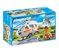 Playmobil City Life Rescue Helicopter - 70048