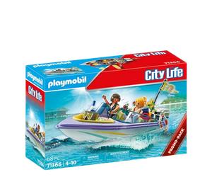 Playmobil City Life Wedding Honeymoon Speedboat Trip Playset