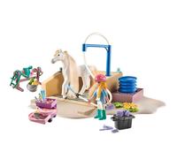 Playmobil Cleaning Set With Isabella And Lions Construction Game Multicolor