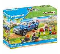 Playmobil Country Blacksmith And Vehicle 70518 Horse, Equestrian Center