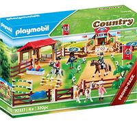 Playmobil Country Horses Riding Grooming Large Equestrian Tournament 70337 New