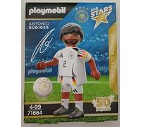 PLAYMOBIL DFB Stars Player Figures to Choose From - Limited Edition for Euro 2024 (71664 - Antonio Rüdiger)