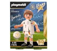PLAYMOBIL DFB Stars Player Figures to Choose From - Limited Edition for Euro 2024 (71670 - Kai Havertz)