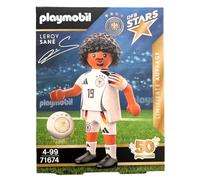 PLAYMOBIL DFB Stars Player Figures to Choose From - Limited Edition for Euro 2024 (71674 - Leroy Sané)
