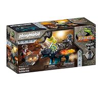 PLAYMOBIL Dino Rise 70627 Triceratops: Battle for the Legendary Stones, Ages 5+