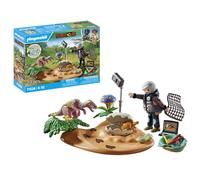 Playmobil Dinos: Stegosaurus Nest with Egg Thief
