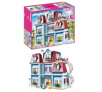 Playmobil Large Dollhouse Furnished Playset Pretend Play Dress Up 70205