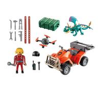 Playmobil Dragons: Nine Realms: Icaris Quad Construction Game Golden