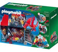 Playmobil Dragons Set - Knights And Transportable Dragon 5420