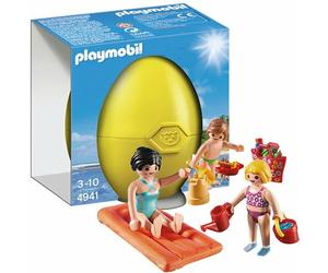 Playmobil Easter Egg Surprise Family Fun Mom and Children at the Beach 4941