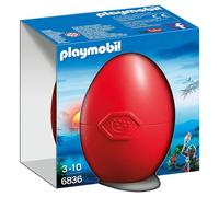 Playmobil Easter Surprise Egg Knights Fighter With Green Dragon 6836