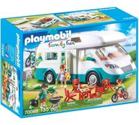 Playmobil 70088 Family Fun Caravan Camper 135PC Playset