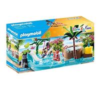 Playmobil Family Fun 70611 Children's Pool with Slide, Water Toy, For ages 4+