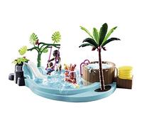 Playmobil Family Fun 70611 Children's Pool with Whirlpool, for Playing with Water, from 4 Years