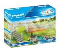 Playmobil 70348 Family Fun Zoo Viewing Platform Extension, Fun Imaginative Role-Play, PlaySets Suitable for Children Ages 4+