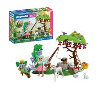 Playmobil | Fantasy & Magic | Fairy Garden with Unicorn Foal | Enchanted garden with fairy, fairy boy