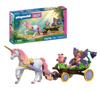 Playmobil | Fantasy & Magic | Unicorn Carriage | Magical carriage with fairy, Joyling and elegant unicorn | For children aged 4 and up | 72216