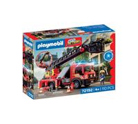 Playmobil: Fire Ladder Truck - Brand New