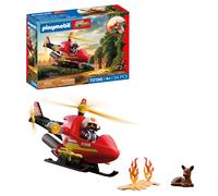 Playmobil | City Action | Large Fire Station | Multi-Storey Emergency Station with Command Centre, Fire Pole, Training Area & Plenty of Accessories | For Children Aged 4+ | 72196