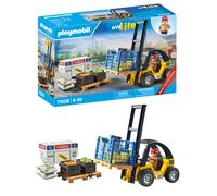 Playmobil Forklift Truck with Cargo