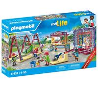 Playmobil Fun Fair | Colorful Family Amusement Set for Imaginative Play